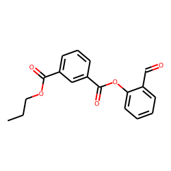Isophthalic acid, 2-formylphenyl propyl ester
