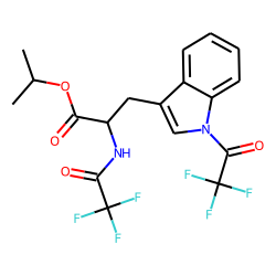 tryptophan, trifluoroacetyl-isopropyl ester