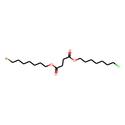 Succinic acid, 7-bromoheptyl 7-chloroheptyl ester