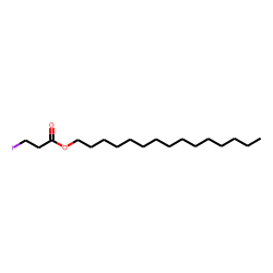 Propionic acid, 3-iodo-, pentadecyl ester