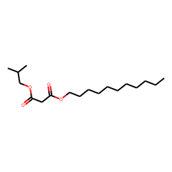 Malonic acid, isobutyl undecyl ester