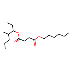 Succinic acid, hexyl 4-methylhept-3-yl ester