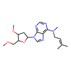 [2H6]Isopentenyladenine nucleotide, permethylated