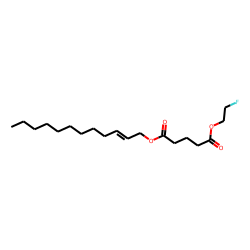 Glutaric acid, dodec-2-en-1-yl 2-fluoroethyl ester