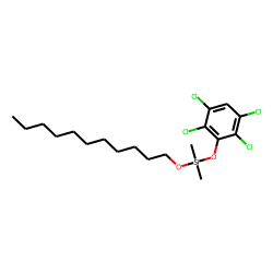 Silane, dimethyl(2,3,5,6-tetrachlorophenoxy)undecyloxy-