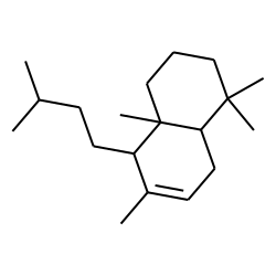 (4aS,5S,8aS)-5-Isopentyl-1,1,4a,6-tetramethyl-1,2,3,4,4a,5,8,8a-octahydronaphthalene