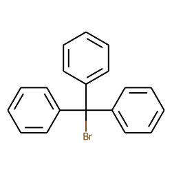 Benzene, 1,1',1''-(bromomethylidyne)tris-