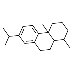 4b,8-Dimethyl-2-isopropylphenanthrene, 4b,5,6,7,8,8a,9,10-octahydro-
