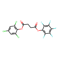 Succinic acid, 2,4,6-trichlorophenyl pentafluorophenyl ester