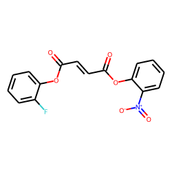 Fumaric acid, 2-nitrophenyl 2-fluorophenyl ester