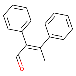 2,3-diphenylbut-2-enal