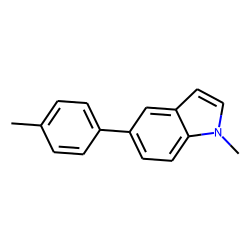 Indole, 5-(4-methylphenyl)-N-methyl-