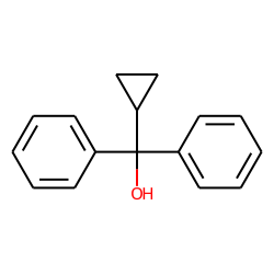 Benzenemethanol, alpha-cyclopropyl-alpha-phenyl-