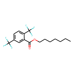 2,5-Di(trifluoromethyl)benzoic acid, heptyl ester