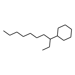 Decane, 3-cyclohexyl-