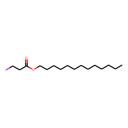 Propionic acid, 3-iodo-, tridecyl ester