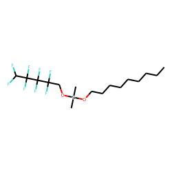 Silane, dimethyl(2,2,3,3,4,4,5,5-octafluoropentyloxy)nonyloxy-