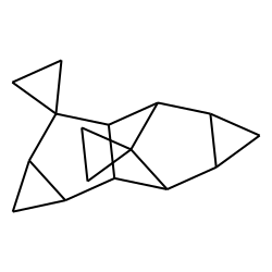 Dispiro{cyclopropane-6,1'-pentacyclo[6.3.1.0(2,7).0(3,5).0(9,11)]-dodecane-12,1&quot;-cyclopropane}