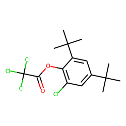 2,4-Ditert-butyl-6-chlorophenyl trichloroacetate