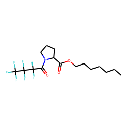 l-Proline, n-heptafluorobutyryl-, heptyl ester