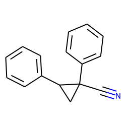 Cyclopropanecarbonitrile, 1,2-diphenyl-