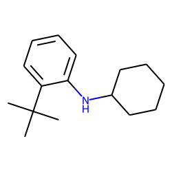 Aniline, 2-tert-butyl-n-cyclohexyl-