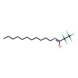 Pentafluoropropanamide, N-undecyl-