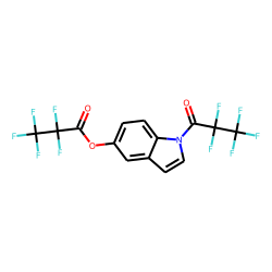 5-Hydroxyindole, N,O-bis(pentafluoropropionyl)-