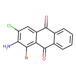 Anthraquinone, 2-amino-1-bromo-3-chloro-
