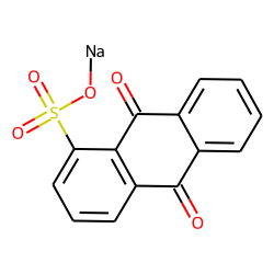 1-Anthraquinone sulfonic acid, sodium salt
