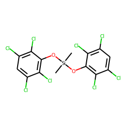 Silane, dimethyldi(2,3,5,6-tetrachlorophenoxy)-