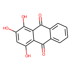 9,10-Anthracenedione, 1,2,4-trihydroxy-