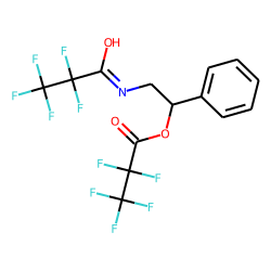 2-Amino-1-phenylethanol, N,O-bis(pentafluoropropionyl)-