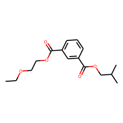 Isophthalic acid, 2-ethoxyethyl isobutyl ester