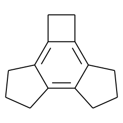 1,2-Cyclobuta-3,4:5,6 bicyclopentabenzene