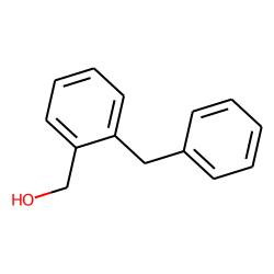 Benzenemethanol, 2-(phenylmethyl)-