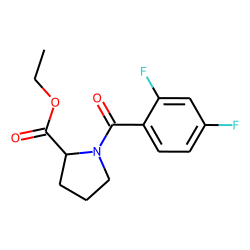 L-Proline, N-(2,4-difluorobenzoyl)-, ethyl ester
