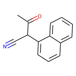 2-[1-Naphthyl]-3-oxobutyronitrile