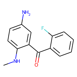 5-Amino-2'-fluoro-2-methylaminobenzophenone