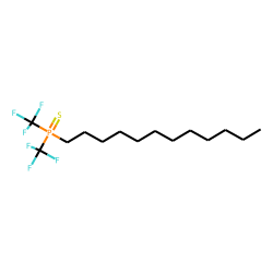 Dodecylbis(trifluoromethyl)phosphine sulfide
