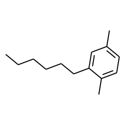 Benzene, 1,4-dimethyl-2-hexyl