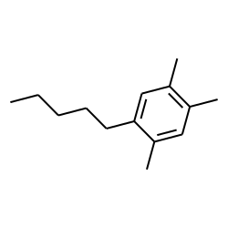 Benzene, 1,2,4-trimethyl-5-pentyl