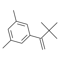 Benzene, 1-(2,2-dimethyl-1-methylenepropyl)-3,5-dimethyl-