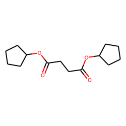 Succinic acid, di(cyclopentyl) ester
