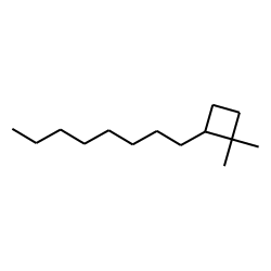Cyclobutane, 1,1-dimethyl-2-octyl-