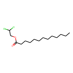 2,2-dichloroethyl tridecanoate