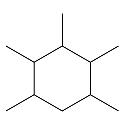 1,2,3,4,5-pentamethylcyclohexane
