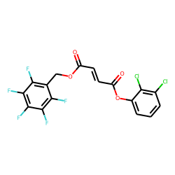 Fumaric acid, pentafluorobenzyl 2,3-dichlorophenyl ester