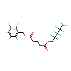 Glutaric acid, 2,2,3,3,4,4,5,5-octafluoropentyl pentafluorobenzyl ester