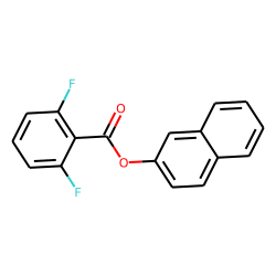 2,6-Difluorobenzoic acid, 2-naphthyl ester
